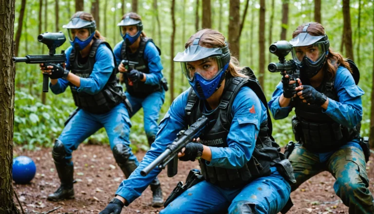 bleus paintball